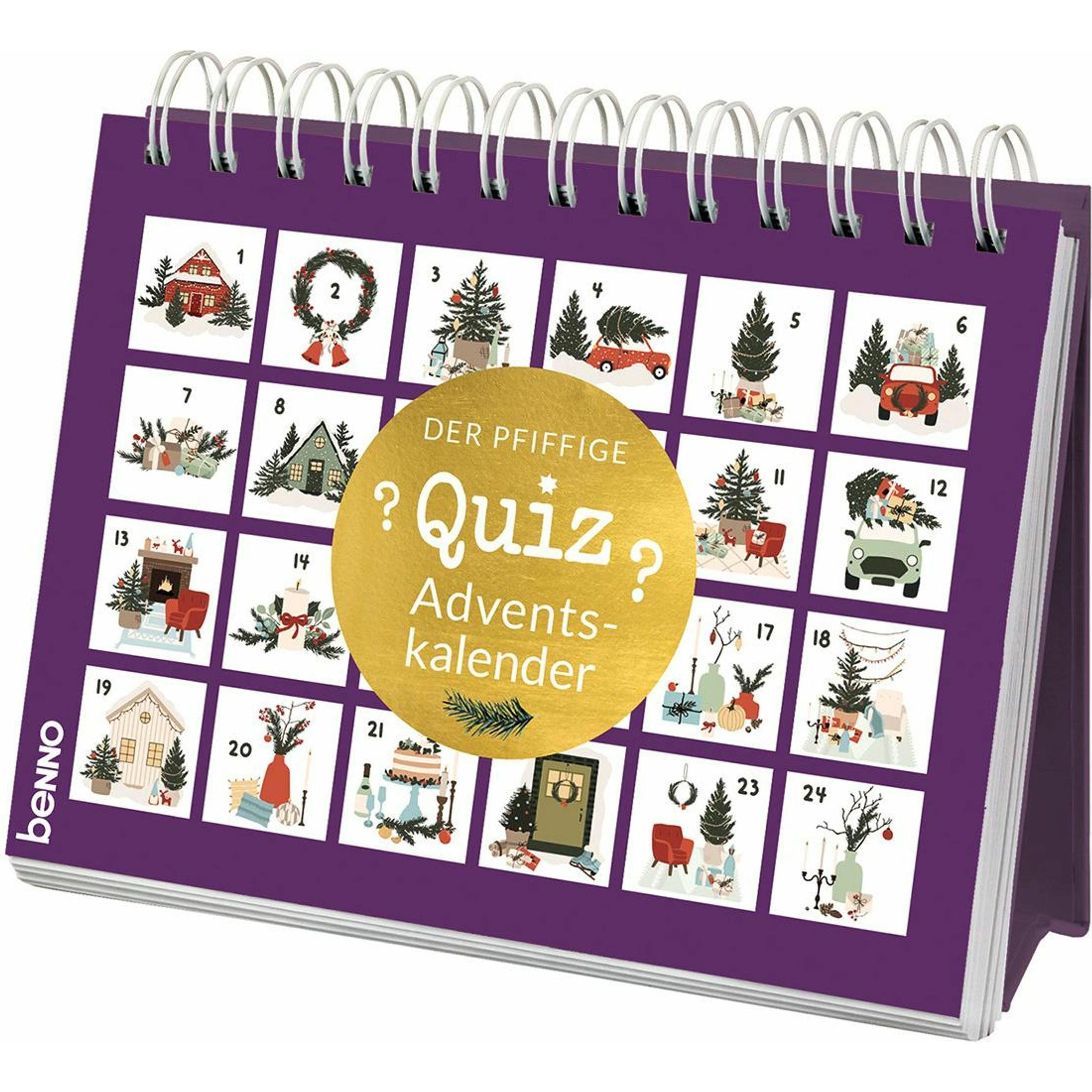 St. Benno Der pfiffige Quiz-Adventskalender