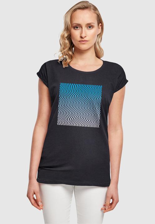 Produktbild Merchcode Ladies Summer - Wavy Pattern T-Shirt - 112601 (XXL)