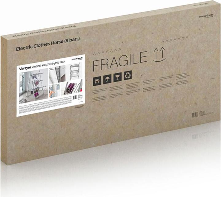 Actual product image InnovaGoods Folding electric clothes horse Verayer (1.40 m)