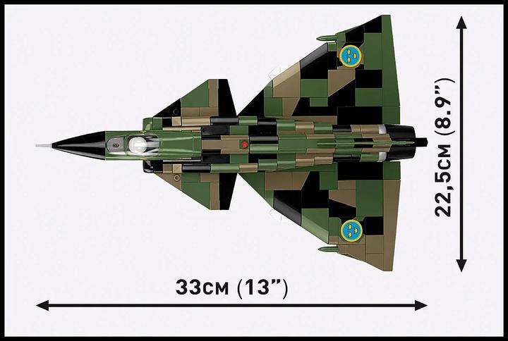 Actual product image Cobi Kampfjet SAAB AJS 37 Viggen - Klemmbausteine