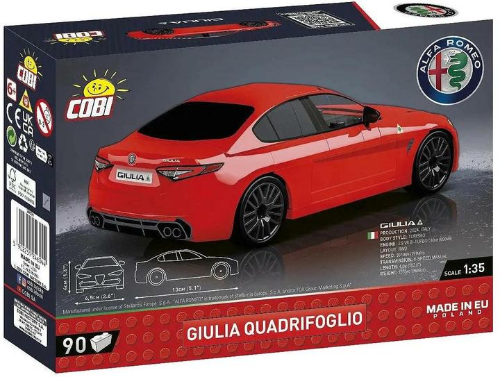 Image du produit Cobi Alfa Romeo Gulia Quadrifoglio