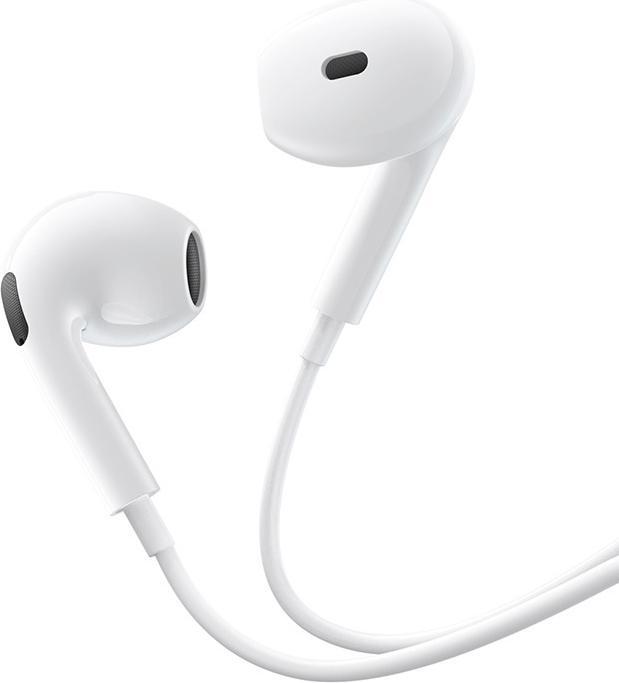 Actual product image Baseus OS-Baseus Encok CZ19 Wired Earphones Moon White (Cable)