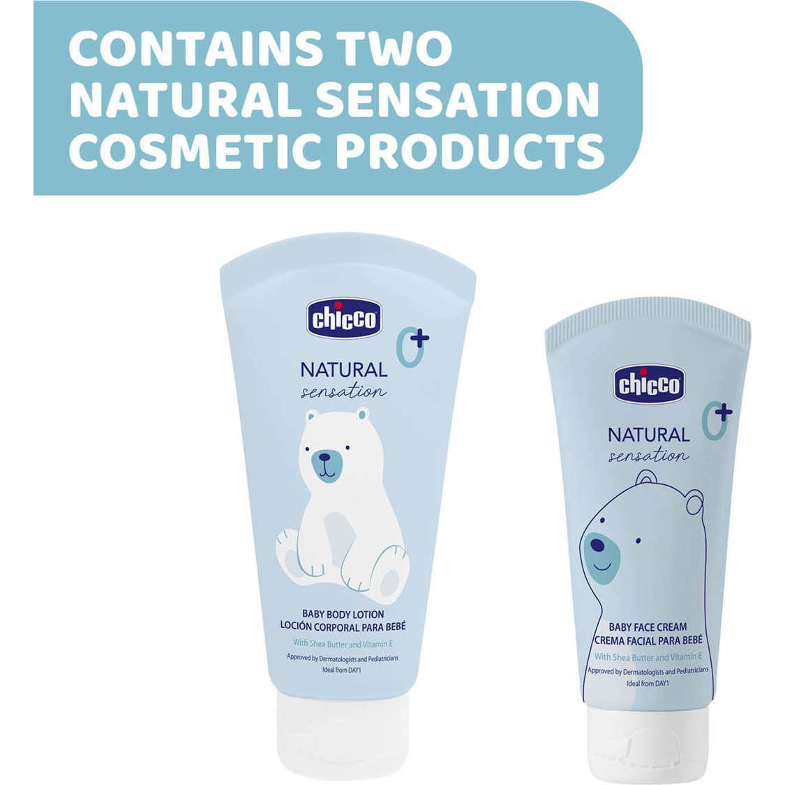 Thumbnail - Chicco, Babykörperpflege, Set 4 (1 x Körperlotion 150ml / 1 x Gesichtscreme 50ml) - 0m+