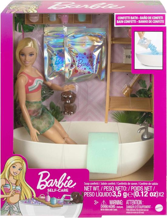 Produktbild Barbie Wellness Konfettibad Spielset
