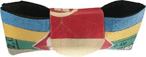 Image du produit Bekos Upcycling - étui à lunettes en sacs recyclés Patchwork Elephant