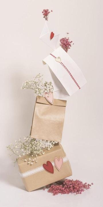 Actual product image Heyda Scatter decoration hearts romantic 54 pieces (54 pcs.)