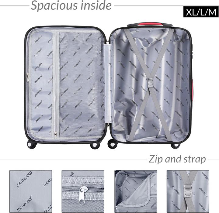 Produktbild Monzana Kofferset (89 l)