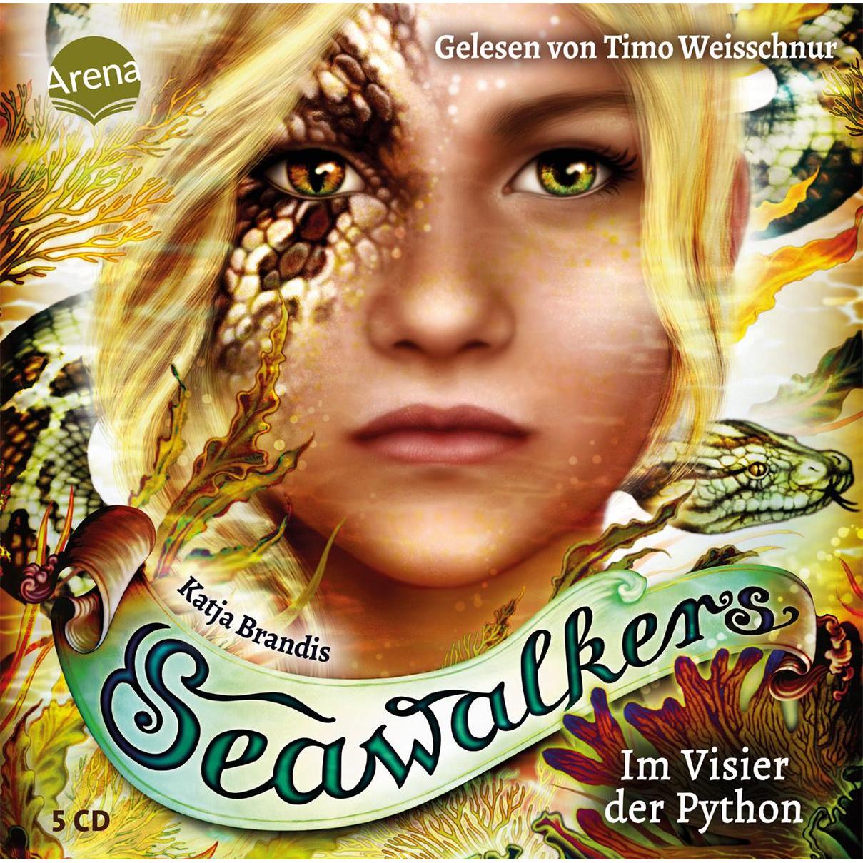 Seawalkers (6). Im Visier der Python, Hörbücher von Katja Brandis, Timo Weisschnur