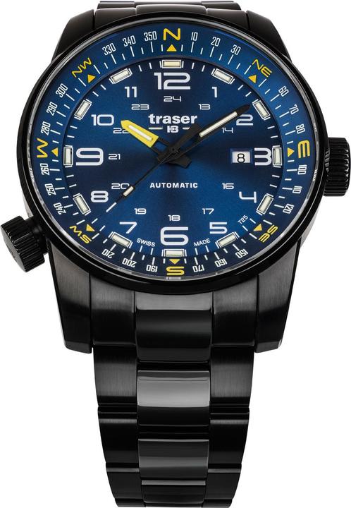 Actual product image Traser H3 109523 P68 Pathfinder Automatic 46mm 10ATM (Sports watch, 46 mm)