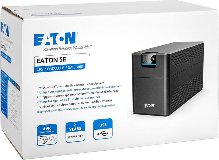 Immagine prodotto Eaton 5E 900 USB DIN G2 900VA 480W (900 VA, 480 W, Interattivo linea UPS)