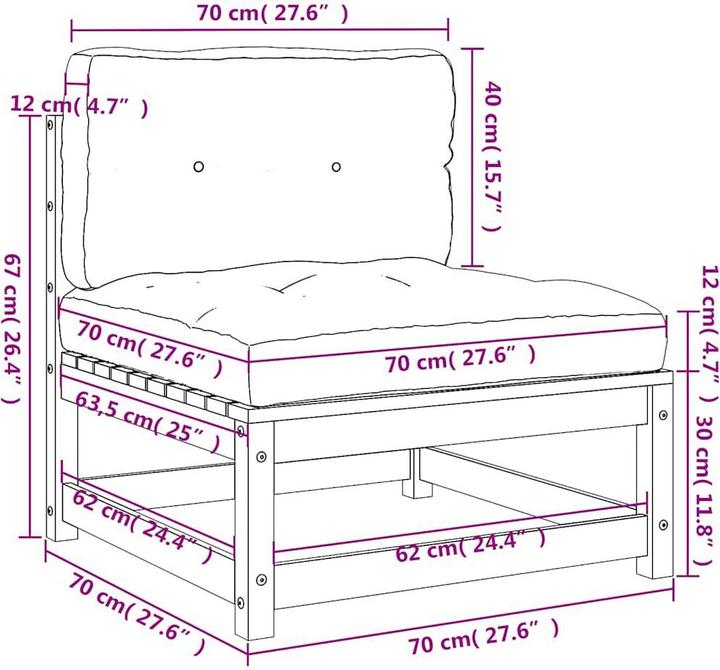 Produktbild vidaXL Kohen