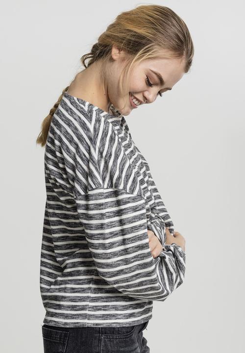 Produktbild Urban Classics Ladies Oversize Stripe Pullover (M)