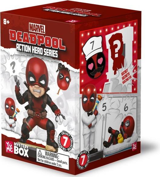Actual product image YuMe Marvel Hero Box Tower Series Minifigures Deadpool 8 cm Display (6)