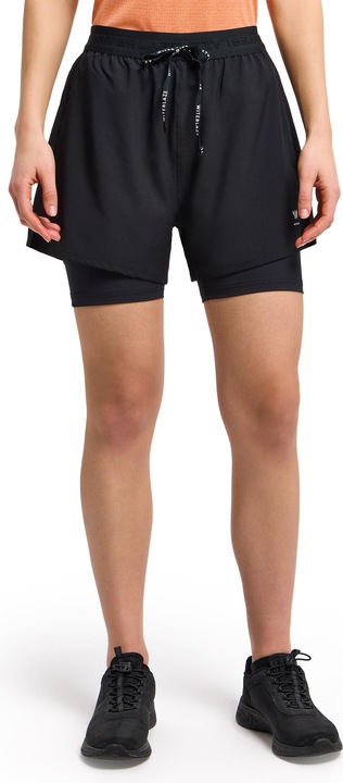 Actual product image Witeblaze NOS SULU Ladies' 2 in 1 short, black Size: 38 (M)