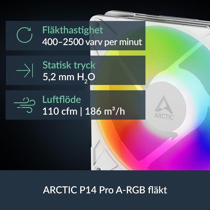 Actual product image Arctic Liquid Freezer III Pro 280 A-RGB (White)
