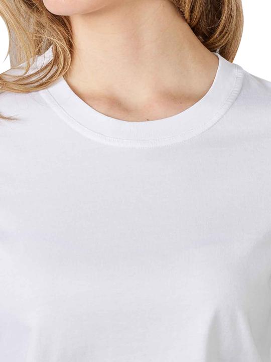 Actual product image Drykorn Jersey T-Shirt Kirani Round Neck White (XS)