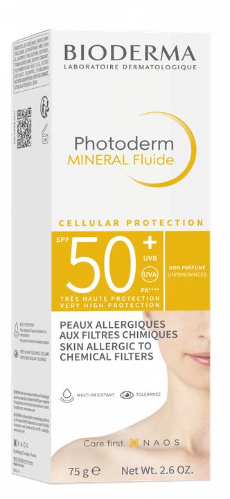 Immagine prodotto Bioderma Photoderm Mineral Fluid (Crema solare, SPF 50, 105 ml, 150 g)