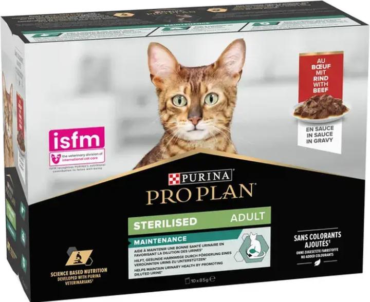 Produktbild Pro Plan Sterilised Maintenance in Sauce (Adult, 26 Stk., 2480 g)