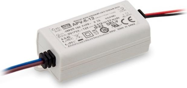 Produktbild MeanWell SCHALTNETZTEIL - 1 AUSGANG - 8 W - 24 V