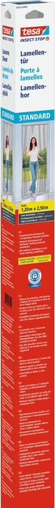 Image du produit tesa Moustiquaire STANDARD Porte à lamelles, Rideau avec Velcro, sans perçage (120 x 250 cm)