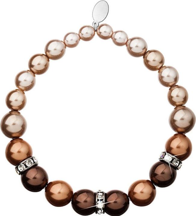 Produktbild Evolution Group 33016.3 brown pearl bracelet (L)