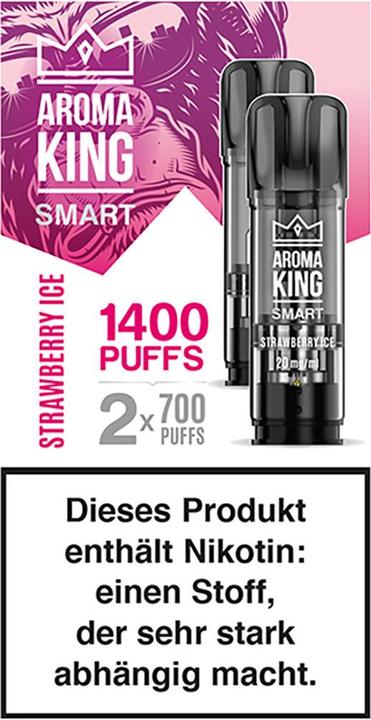 Actual product image Aroma King Strawberry Ice (Strawberry)