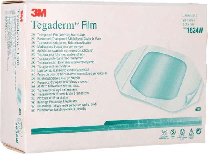 Actual product image 3M TEGADERM FILM Transparentve 6x7cm 100 (100 x)