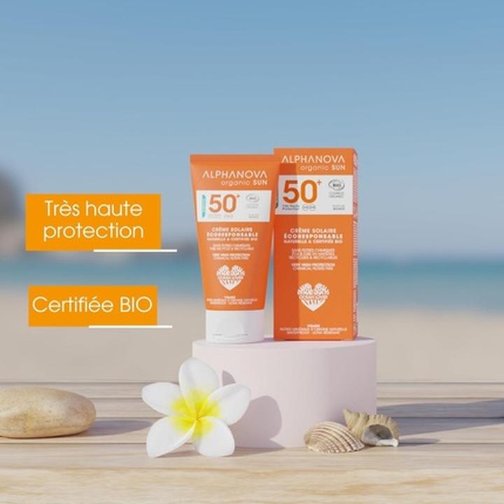Produktbild Alphanova Monoï (Sonnencreme, SPF 50+, 50 ml, 73 g)
