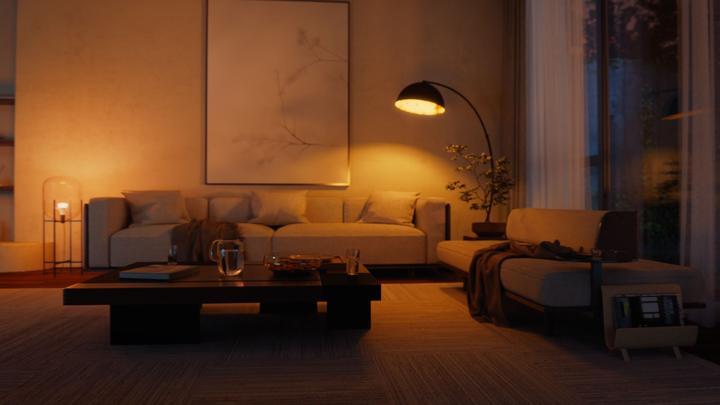 Actual product image Philips Hue Starter Kit Bridge Pro + LED White & Color Ambiance (E27, 8.10 W, 1100 lm, 2 x, D)