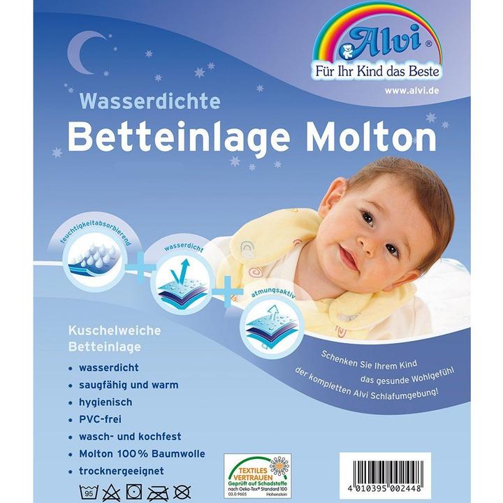 Actual product image Alvi Bed pads Molton bed pad 50 x 70 cm (50 x 70 cm)