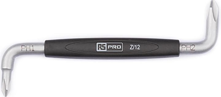 Produktbild RS PRO Offset Phillips Screwdriver - PH1xPH2 (Phillipps-Kreuzschlitz (PH))