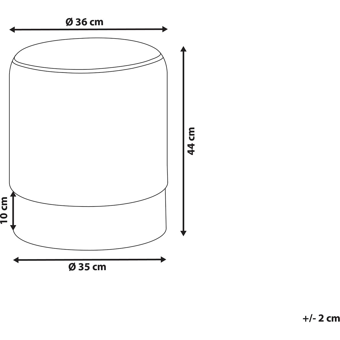 Thumbnail - Beliani, Hocker + Pouf, Brigitte