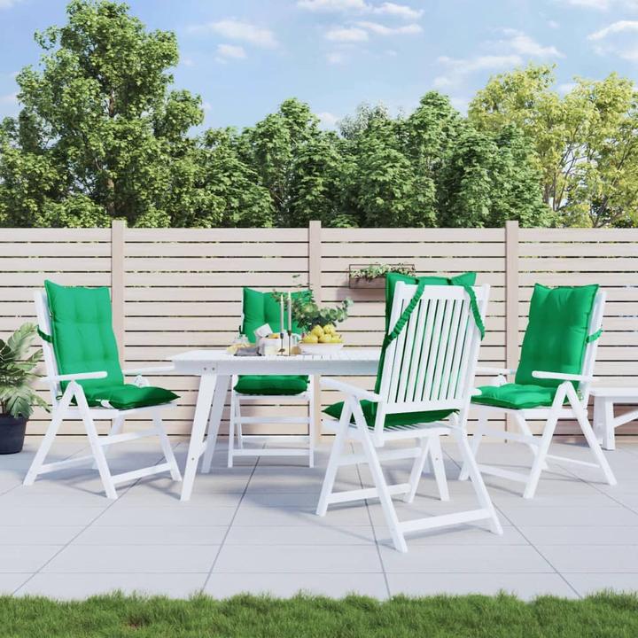 Produktbild vidaXL Hochlehner-Auflagen 4 Stk. Oxford-Gewebe (120 x 50 x 7 cm)