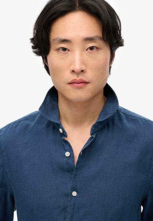 Produktbild Superdry Vacation Hemd mit langen Ärmeln aus Leinen (XXL)