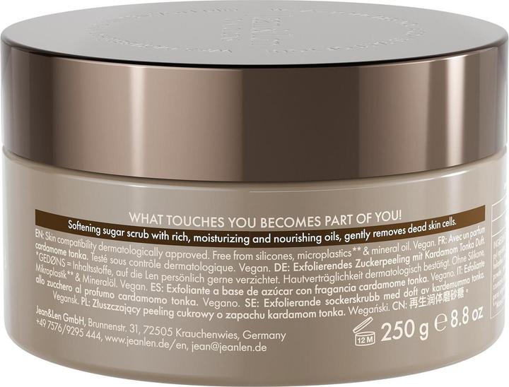 Actual product image Jean & Len Sugar Scrub Cardamom/Tonka, 250 g