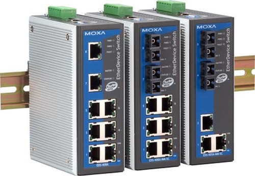 Moxa Commutateur EtherDevice EDS-408A-MM-ST - commutateur (6 Ports)