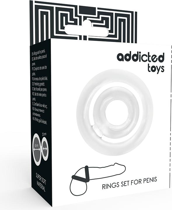 Produktbild Addicted toys Potenz- C-Ring Penis Klar (7 cm)