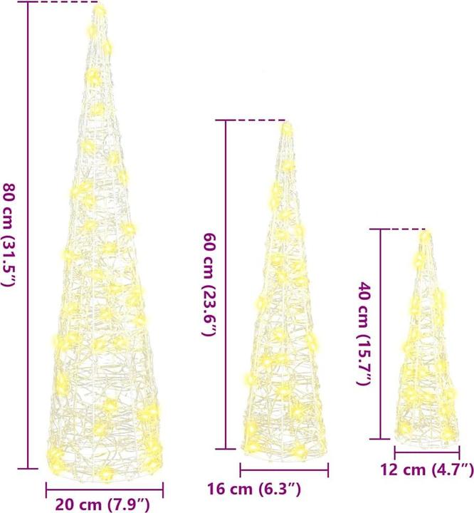 Image du produit vidaXL Weihnachtsdekoration