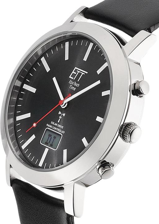 Produktbild ETT EGS-11578-21L Herrenuhr Solar Funkuhr 41mm 5ATM (Funkuhr, 41 mm)