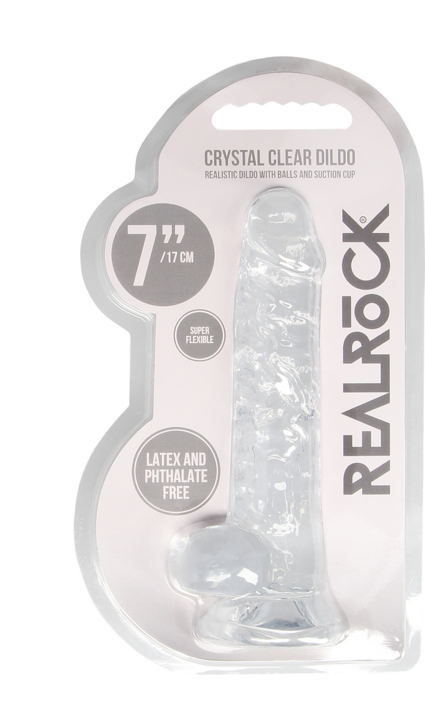 Produktbild RealRock 7" / 18 cm Realistic Dildo With Balls