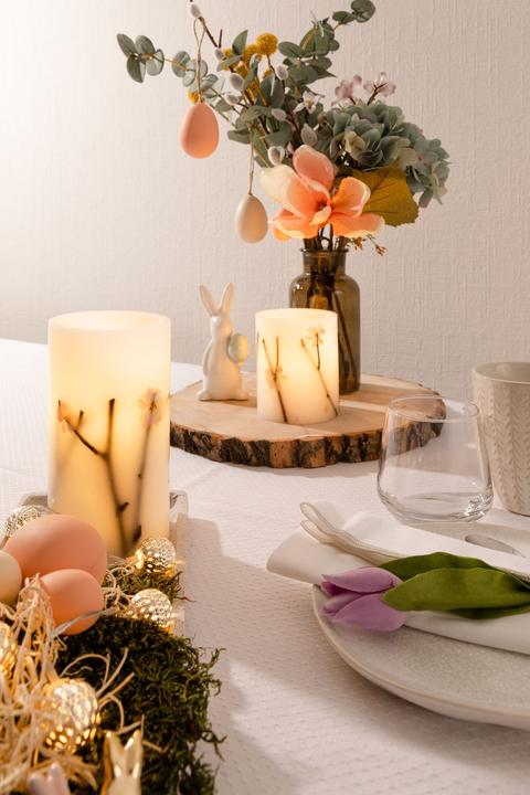 Immagine prodotto Pauleen Candela di cera a LED Shiny Blossom Set di 2 (2 x)