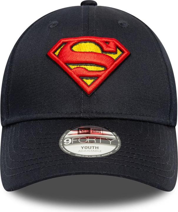 Produktbild New Era 9Forty Strapback Kinder Cap - SUPERMAN Visor - Youth (54, 55, 56)