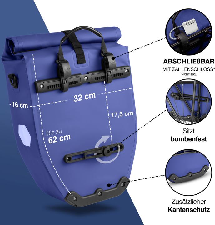 Immagine prodotto Valkental ValkBasic (28 l, Borsa portapacchi)