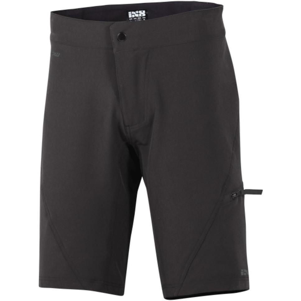 iXS, Herren, Velohosen, Flow (XL), Schwarz, XL