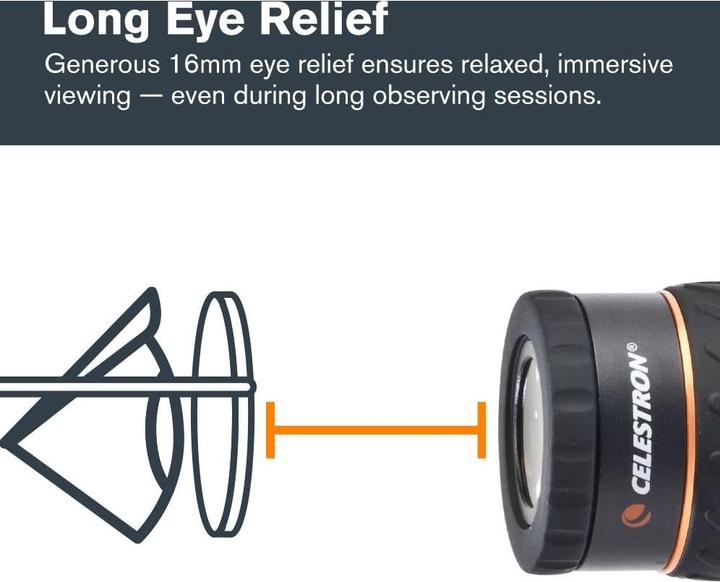 Immagine prodotto Celestron Oculare 9mm X-CEL LX 1.25" 60° (9 mm)