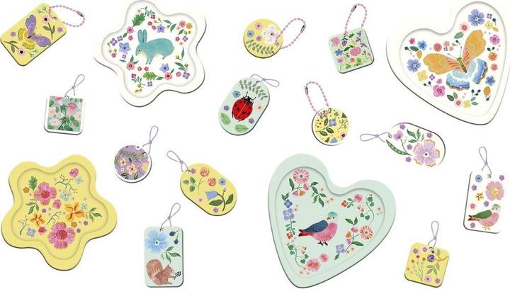 Actual product image Janod Flower Garden decorative pieces