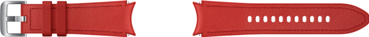 Actual product image Samsung Hybrid Leather Band 20mm M/L Red (20 mm, Leather, Galaxy Watch, Galaxy Watch 4)