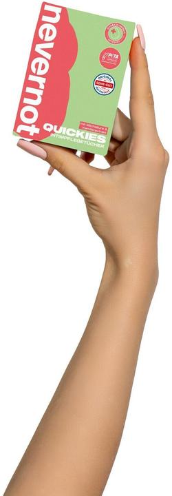Produktbild NeverNot Quickies (Intimtücher, 60 g)