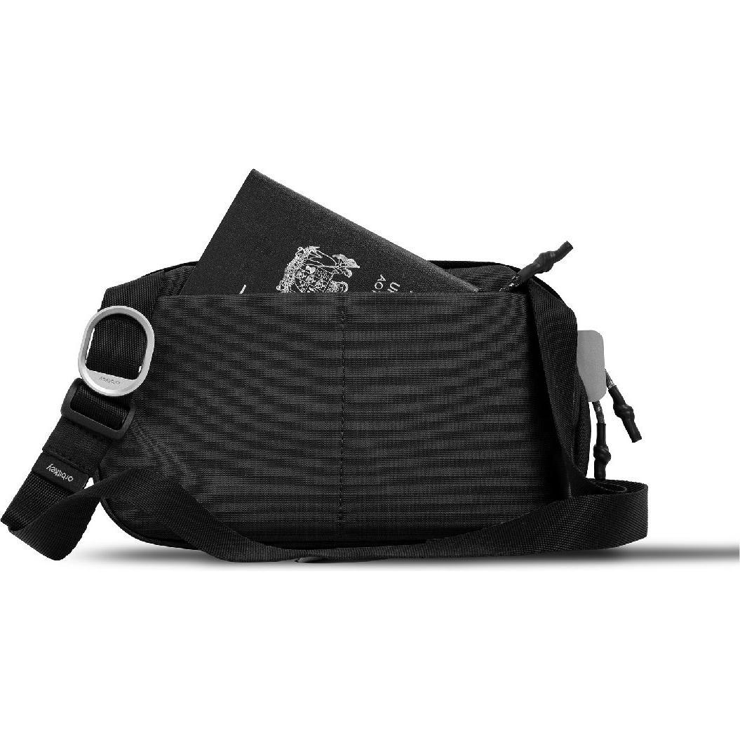 Orbitkey, Handtasche, Umhängetasche Urban Sling Mini schwarz, Schwarz