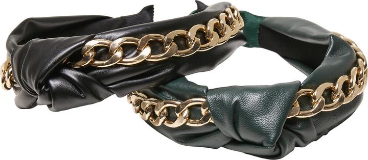 Image du produit Urban Classics Alice Band With Chain 2-Pack